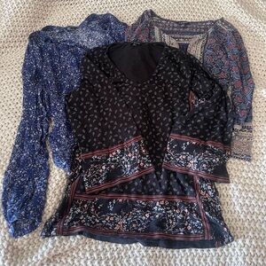Lucky Brand 3 Top Bundle